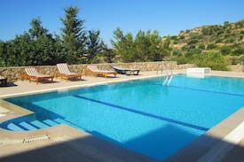 Edremit Villa | Sunflower Villa with Mountain Views