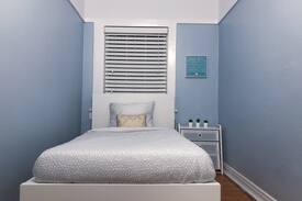 Mid City House | Small Room w/Single bed & Shared Bath in Mid City