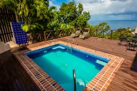 Marigot Bay Villa | Hillside Villa-panoramic views of Marigot Bay