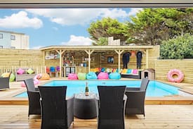 Newquay Villa | Halula Beach House - Luxury pool home, sleeps 24
