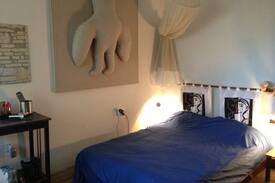 Balchik House | Villa Kafe - rustic, green and blue