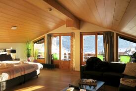 Grindelwald Bed & Breakfast | Eigerview-Loft mit Balkon