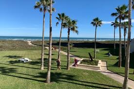 South Padre Island Apartment | Sangria Condominiums #208 - BEACHFRONT OCEAN VIEW!