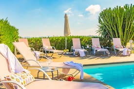 Muro Villa | Finca Puig del Morro Muro Mallorca with Pool, garden and internet