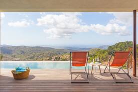 Galilea Villa | Can Jordi.Infinity pool in the Serra of Tramuntana