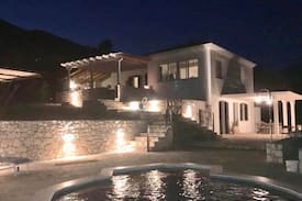 Evgiros Villa | Villa Oliveira with private pool and sea view