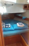Simpson Bay Boat Rental | Saint Martin. Cabin on boat on anchor