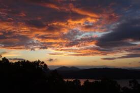 Hayesville House | Chrissy's Xanadu with lake and mountain views