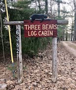 Johannesburg Cabin | Three Bears Log Cabin on Little Bear Lake