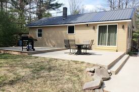 Crivitz Cabin | Cabin in the Woods Steps to Lakes & Trails