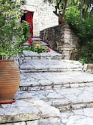 Makriotika House | Kalivaki Stone Cottage With Sea And Mountain Views