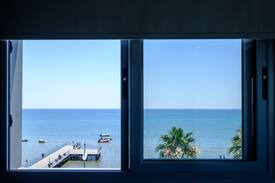 Larnaca Apartment | 2b Castle Seaview apt. - Finikoudes Beach