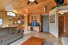Chetek House | Secluded Home w/30 Acres -Mins to Lake Chetek