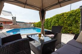 Labin Apartment | TERRA app with PRIVATE POOL and grill in Labin