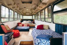 Paddys Green RV Rental | Lazy Days Bush Retreat - The Bus