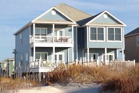Fort Morgan House | Sand Crab West- Gulf Front relaxing getaway w/Pool