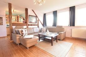 Carinerland Apartment | Cosy, half-timbered three-room apartment with garden and barbecue terrace