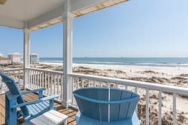 Fort Morgan House | Sand Crab West- Gulf Front relaxing getaway w/Pool