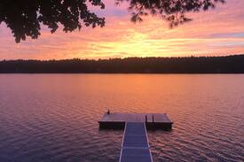 Gray House | Private island on Crystal Lake in Gray, Maine