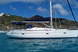Simpson Bay Boat Rental | Saint Martin. Cabin on boat on anchor