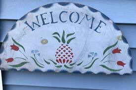 New London House | Bougie's B&B. Pronounced Boo-jie