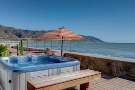 Faria Beach House | Stylish Oceanfront Dolphin House on a Sandy Beach