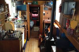 Faversham Boat Rental | Houseboat on the edge of nature reserve