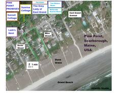 Pine Point Cabin | Sunrise Cottage, Pine Point - 2 min bed to beach!