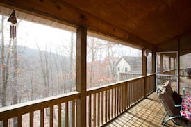 Massanutten Cabin | Gigi's Mountain Log Cabin with New luxury hot tub