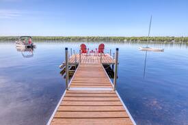 Orland House | Lakefront compound consisting of 3 cottages - close to Acadia!