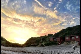 Branscombe Villa | 'Curlew' Beach chalet East Beach Branscombe, Devon