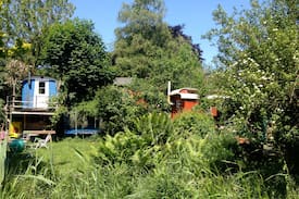 Rendsburg-Eckernforde House | Zauberhafte Zirkuswagen im Garten der Mühle 17!