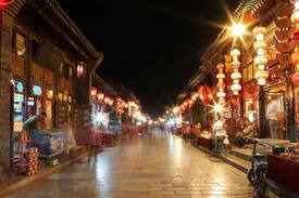 Pingyao House | 平遥免费接站,古城内特色土炕房