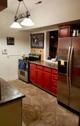 Congress Park House | Room with exposed brick for rent