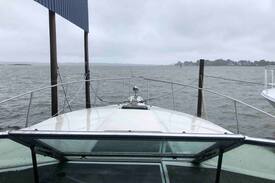 Selby-on-the-Bay Boat Rental | Solitude on 35 foot boat overlooking bay!