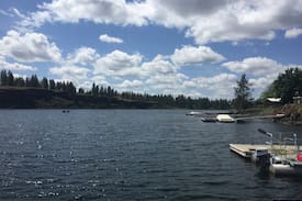 Cheney Cabin | Cozy Cabin on Badger Lake with a Boat Dock