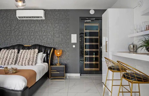 Pinales Apartment | Sunset Suite-W/Private & heated Pool & King Bed-ADULTS ONLY