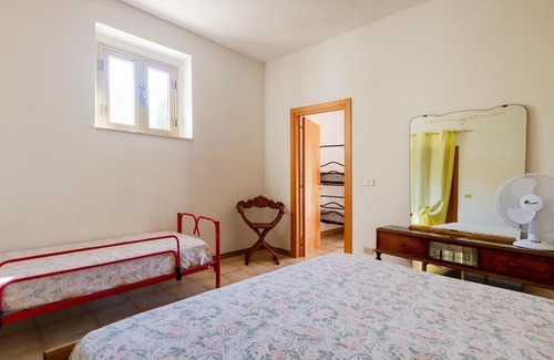 Mattinata Apartment | Enjoy a magnificent view of the sea from this vacation apartment.