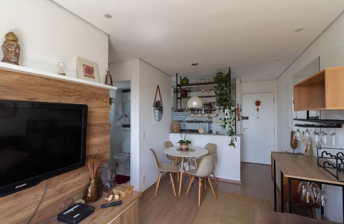 Sao Paulo Apartment | Apartamento com Lazer Wi-fi e Garagem em Jaragu