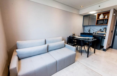 Alphaville Industrial Apartment | Flat Equipado em Tima Localiza o Wi-fi e Lazer