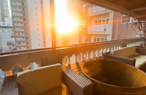 Itaim Bibi Apartment | Coverage with Hot Tub in Itaim