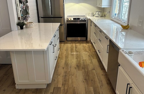 Haliburton House | Lakefront 2 cottage property with large private dock. Recently renovated.