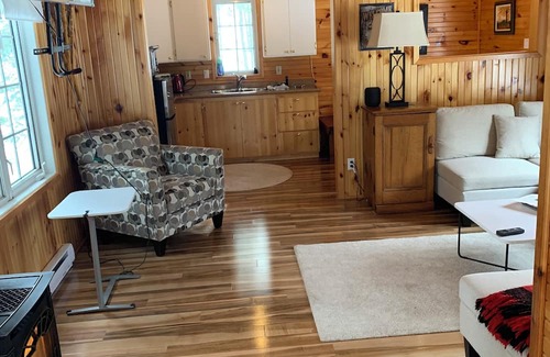 Haliburton House | Lakefront 2 cottage property with large private dock. Recently renovated.