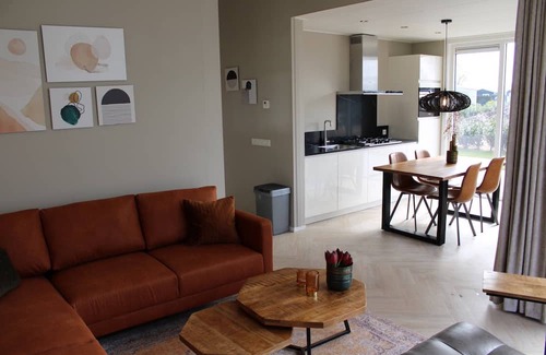 Lathum Ski Chalet | Apartment With Sauna and Terrace in Gelderland