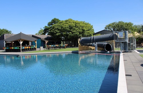 Lathum RV Rental | Glamping Tent by Lake De Rhederlaag