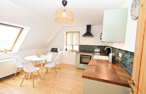 Sehlendorf Apartment | Dream apartment "Weitblick" for 8 people with 2 bathrooms and sea view from the balcony!