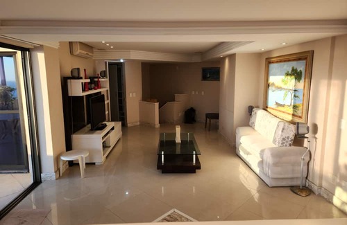 Barra da Tijuca Apartment | Cobertura Dúplex Frente ao Mar Barra da Tijuca