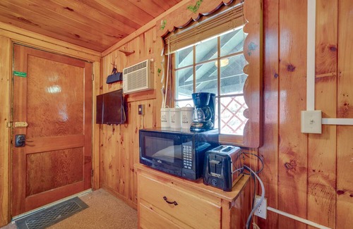 Weirs Beach Apartment | Rustic Laconia Studio Cabin ~ 2 Mi to Weirs Beach!