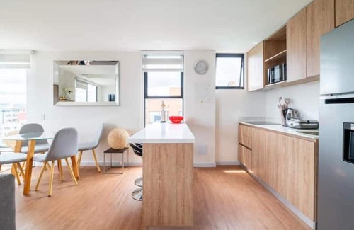 Usaquen Apartment | New - Modern 1BR Flat with Terrace