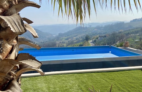 Castilenti Bed & Breakfast | Bed and Adventure - Camera Vista met Panoramisch Uitzicht!